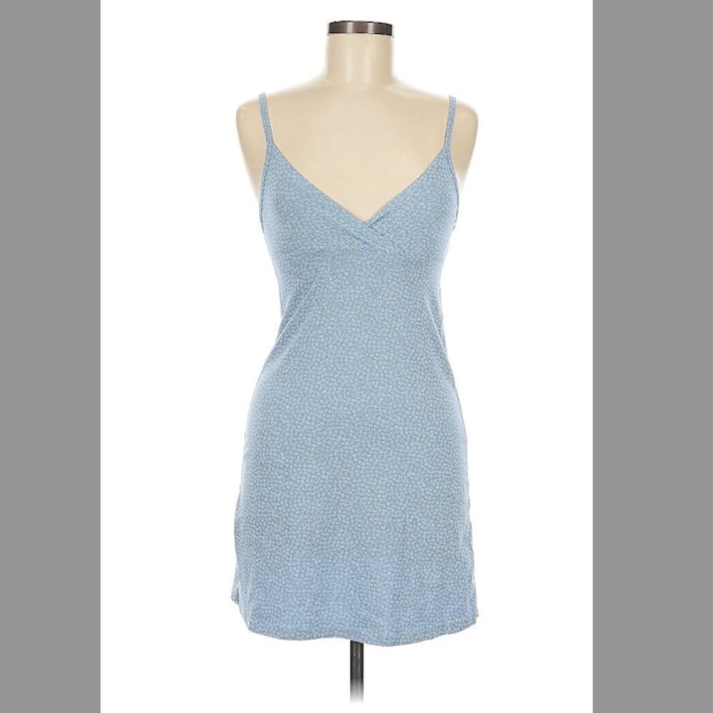 Brandy Melville Casual Mini Dress Blue